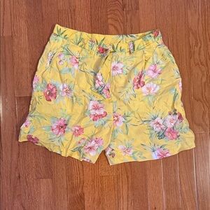 Ralph Lauren Yellow Floral Women's Bermudas